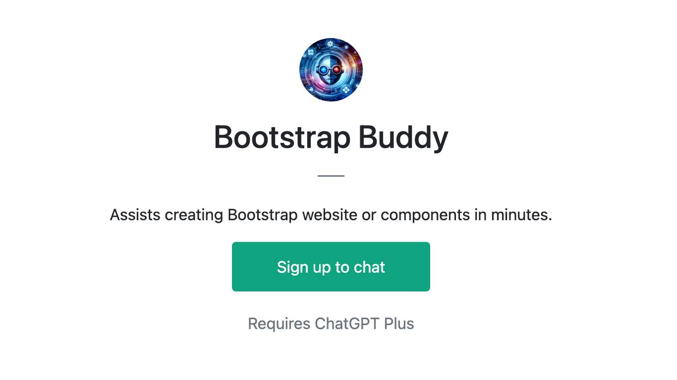 Bootstrap Buddy Screenshot