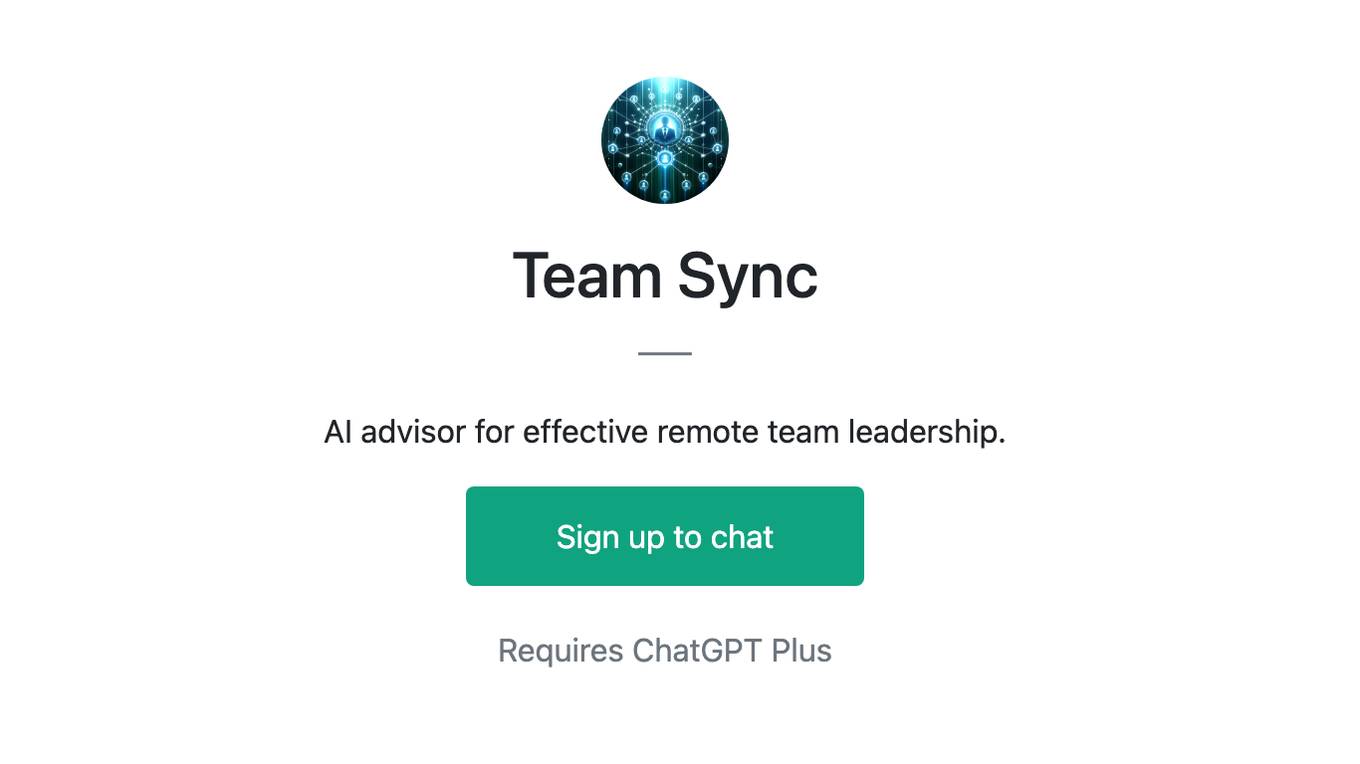 Team Sync Screenshot