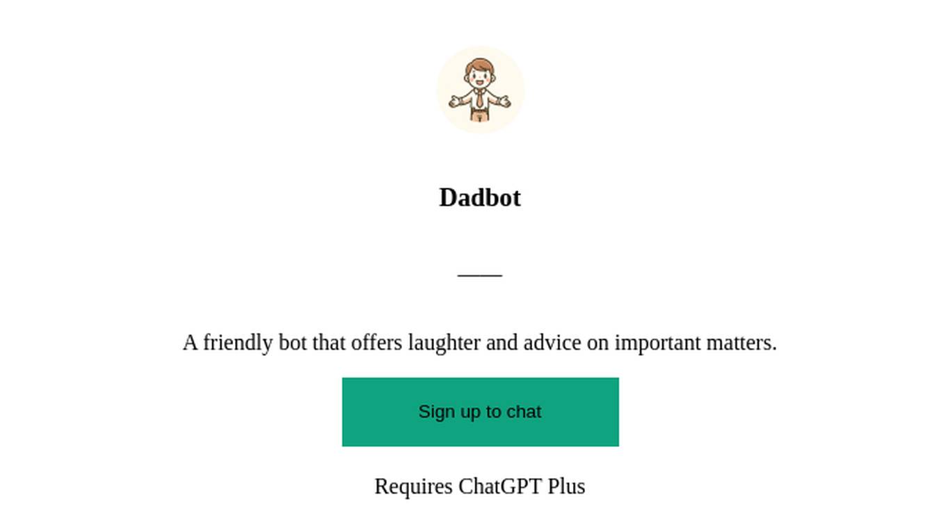 Dadbot Screenshot