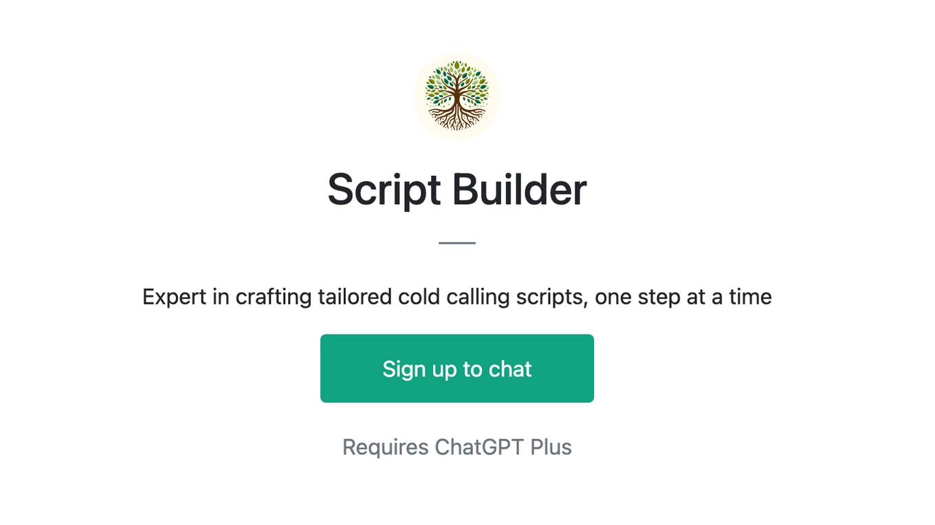 Script Builder Screenshot