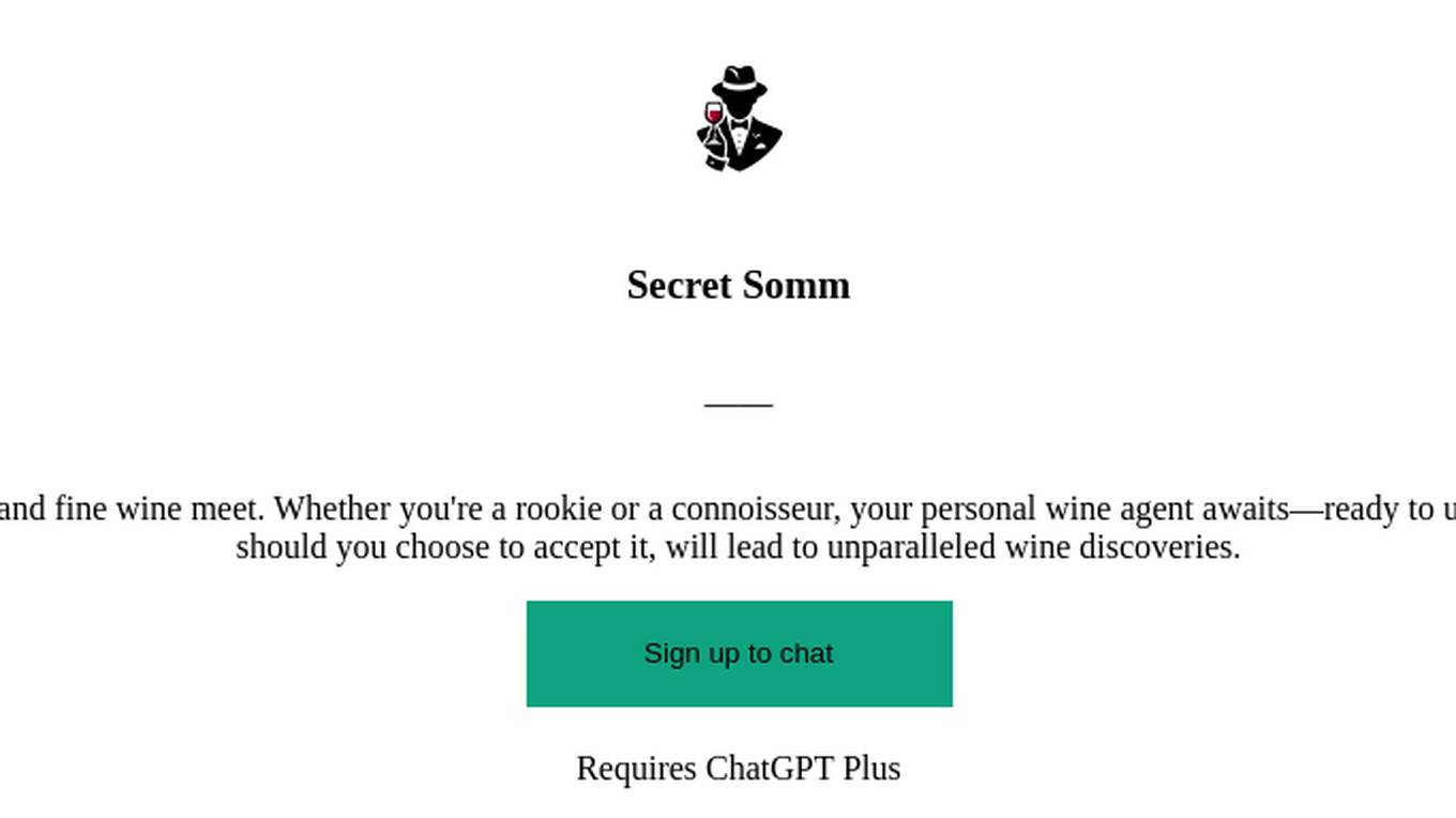 Secret Somm Screenshot