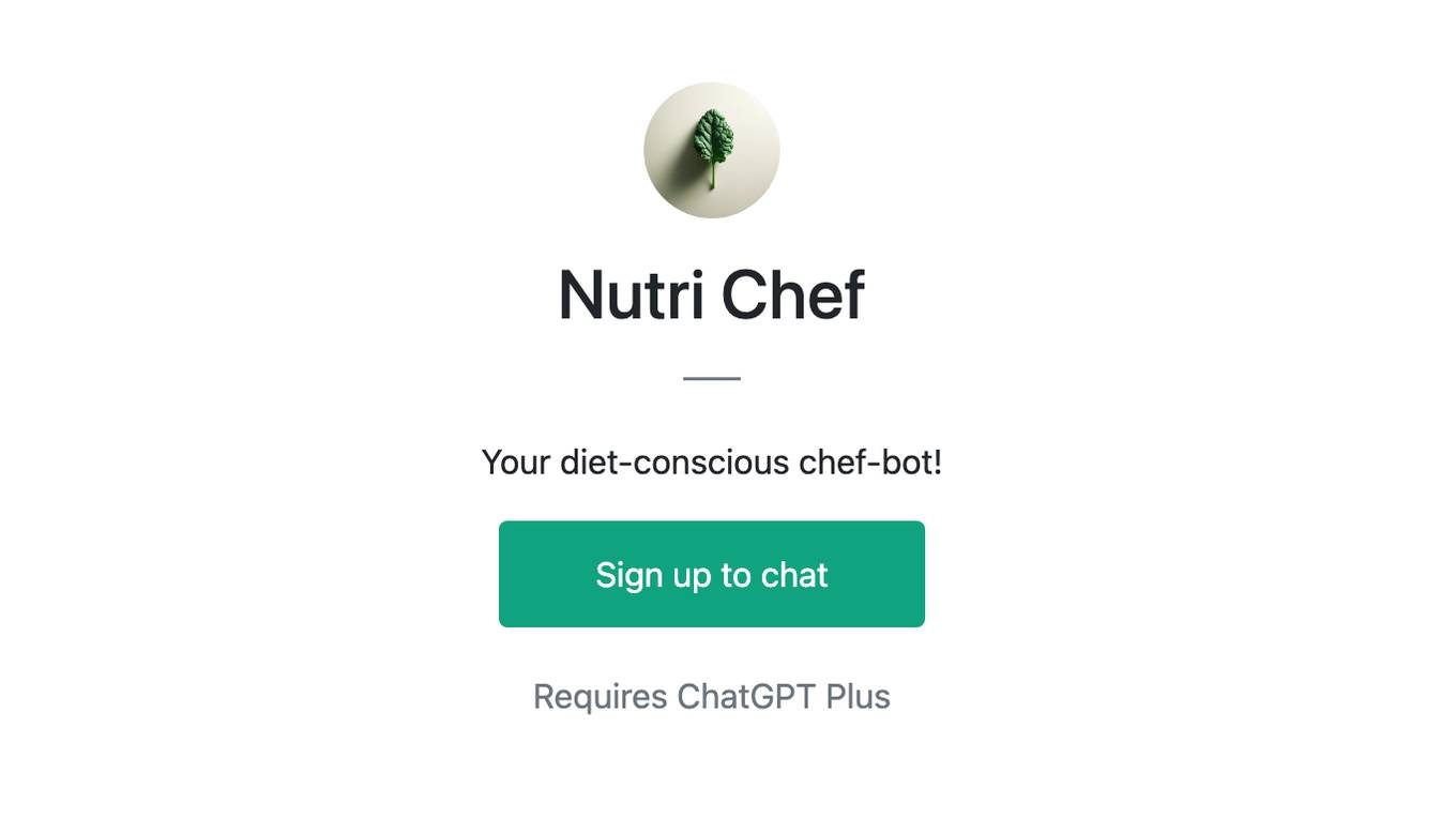 Nutri Chef Screenshot