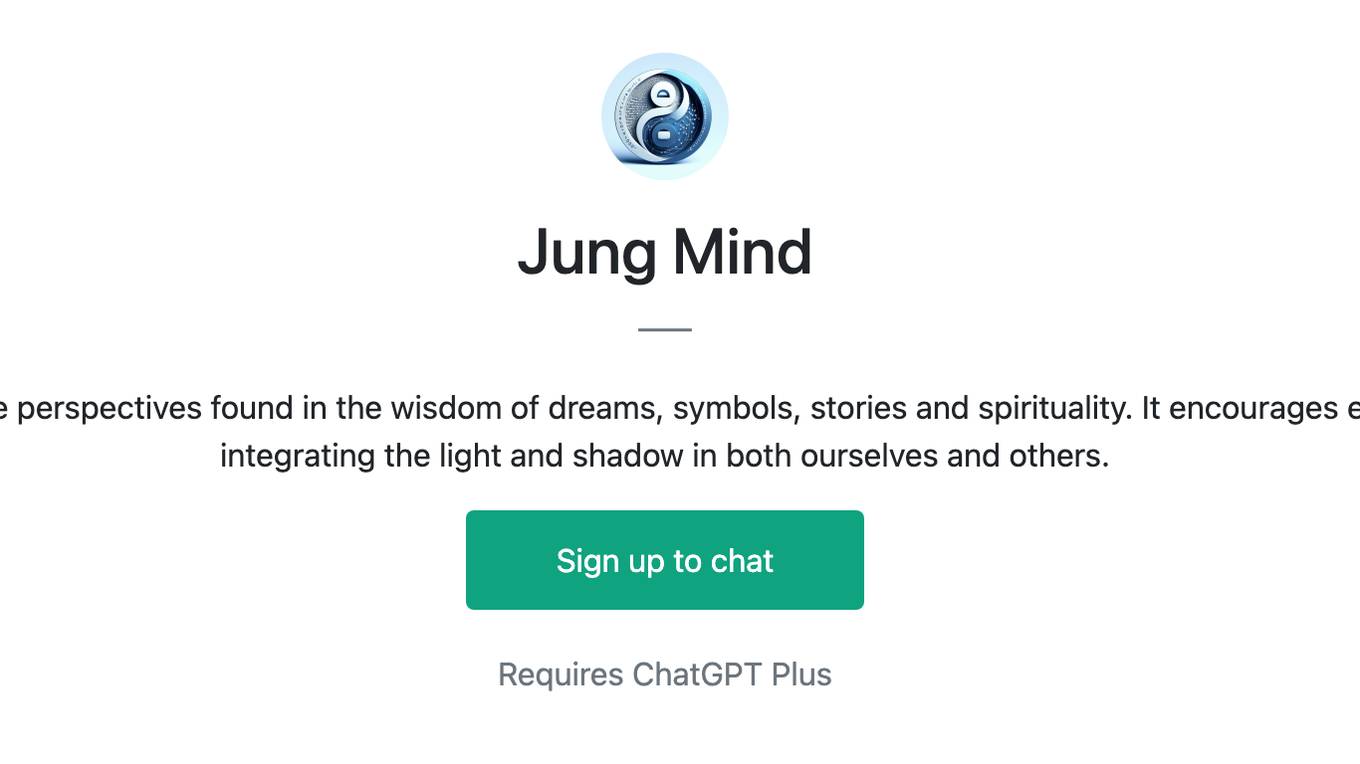 Jung Mind Screenshot