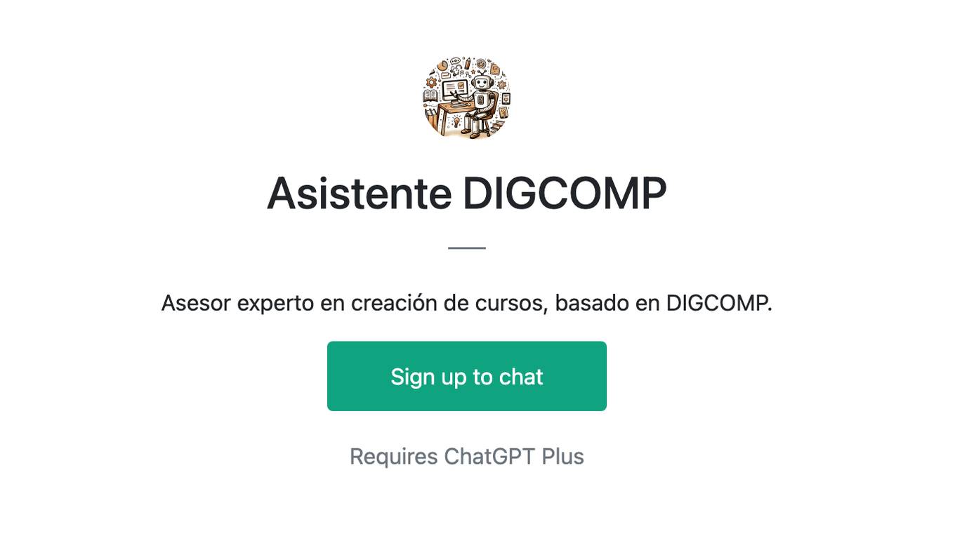 Asistente DIGCOMP Screenshot