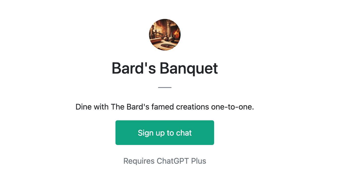 Bard's Banquet Screenshot