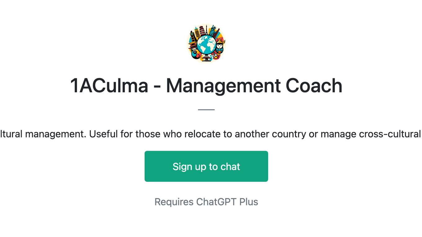 1ACulma - Management Coach Screenshot