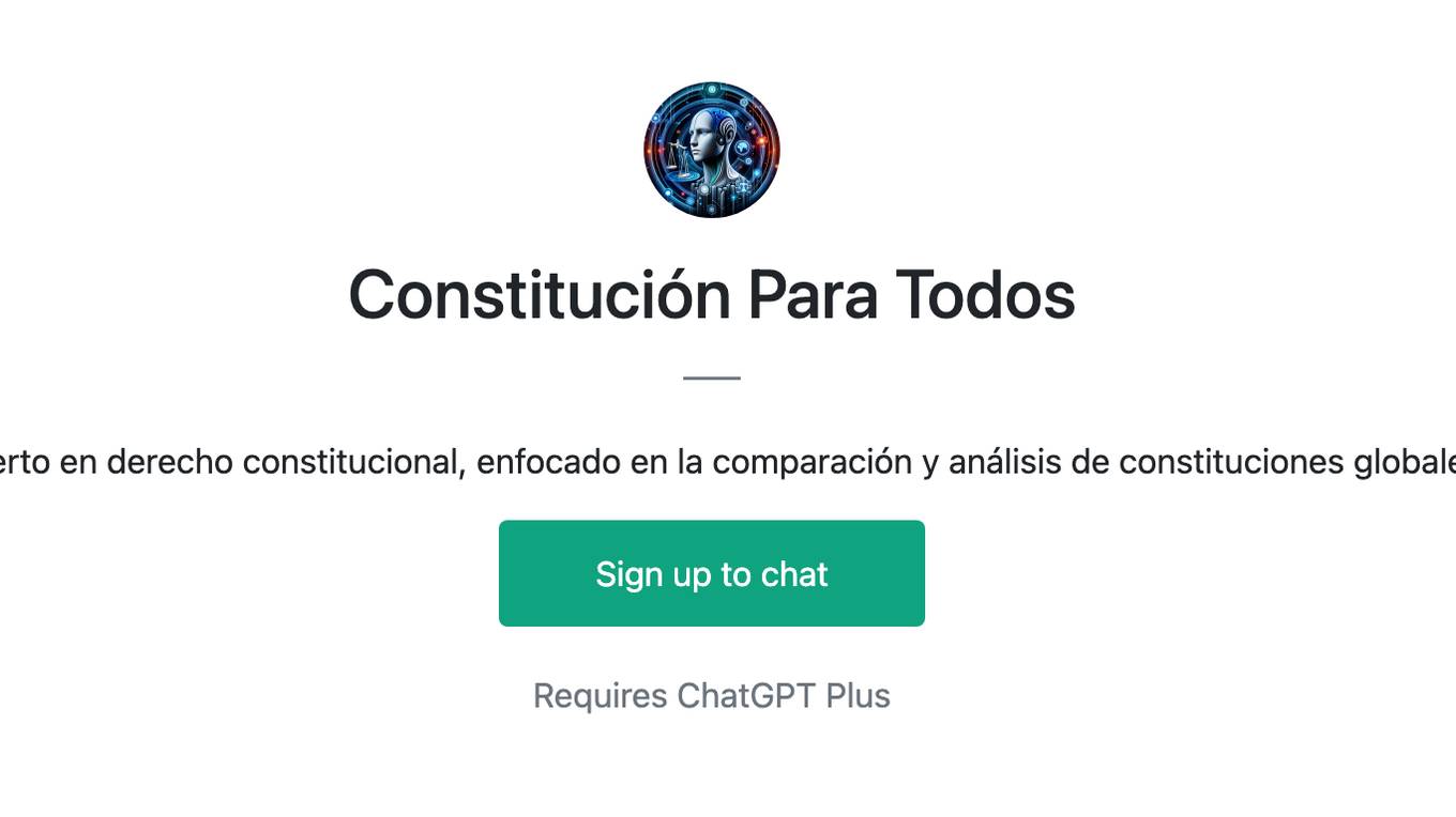 Constitución Para Todos Screenshot