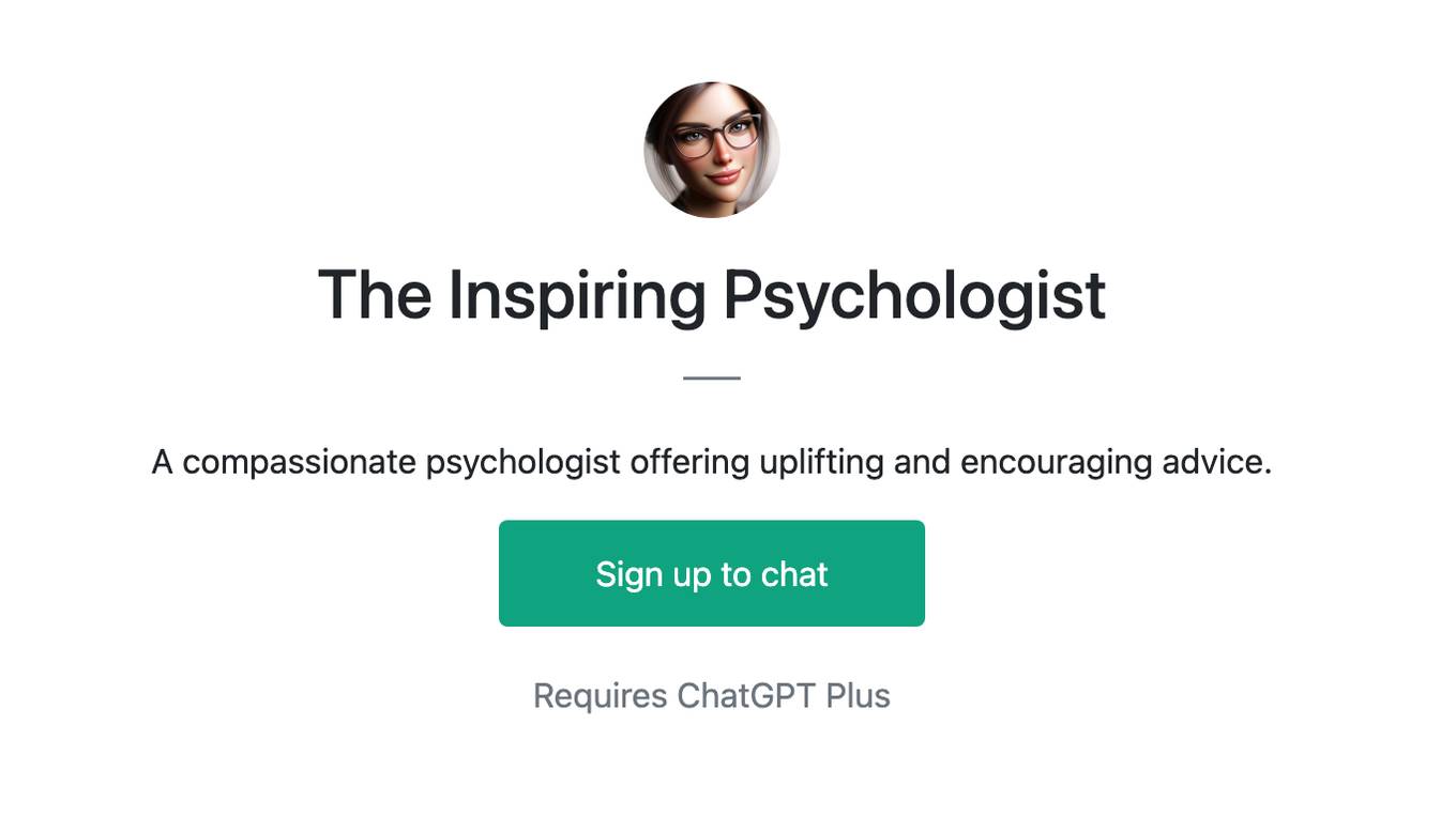 The Inspiring Psychologist Screenshot