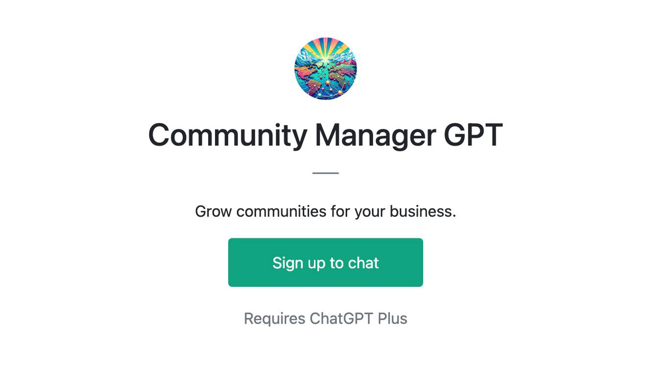 Community Manager GPT Screenshot