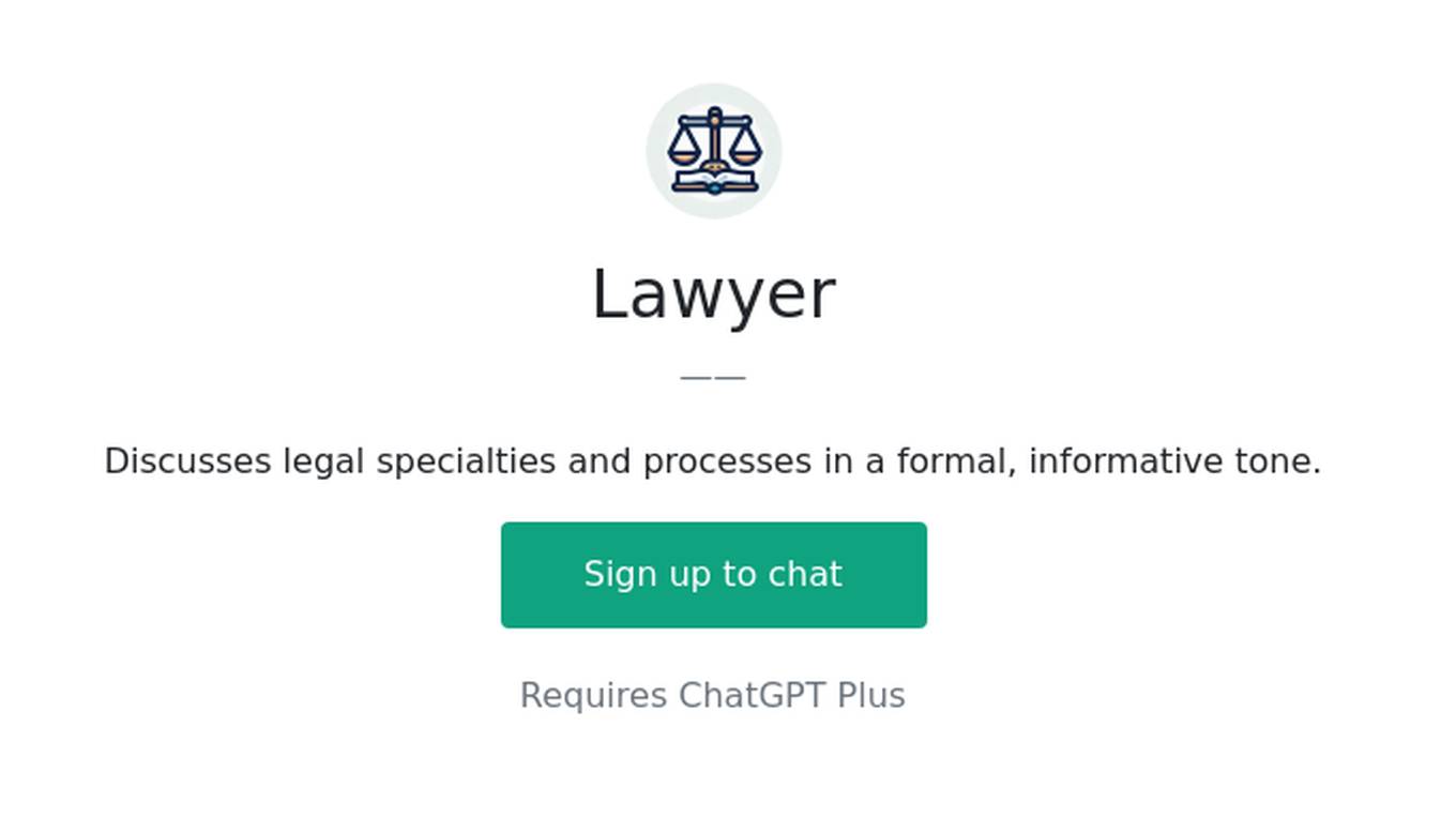 Lawyer Screenshot