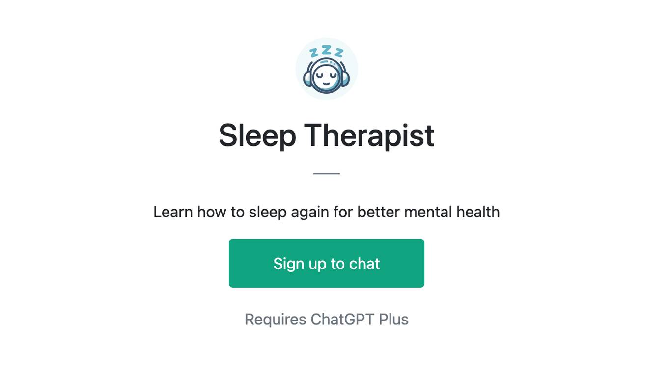 Sleep Therapist Screenshot