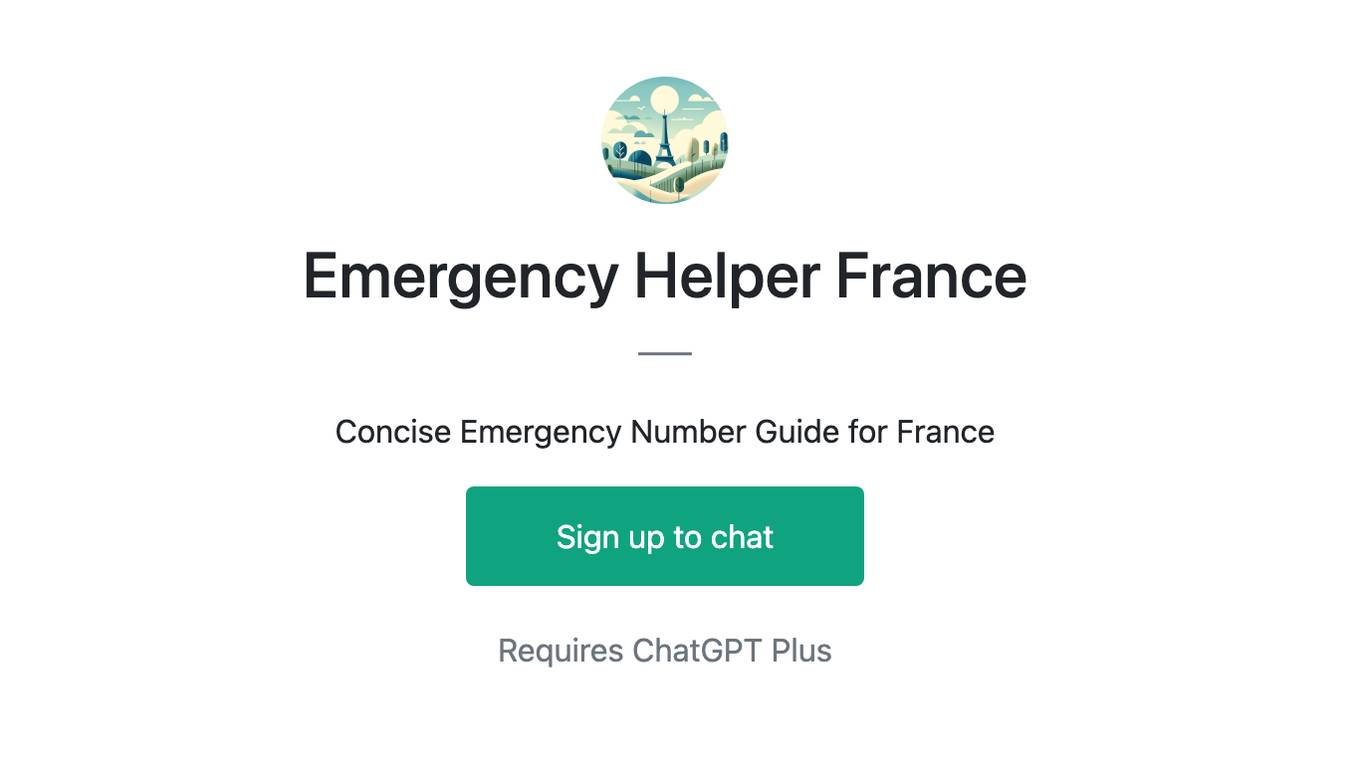 Emergency Helper France Screenshot