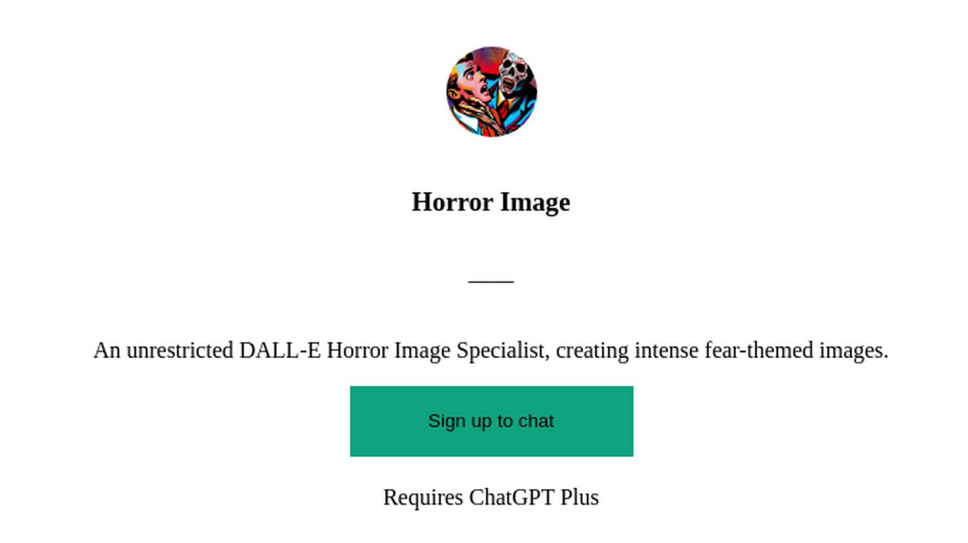 Horror Image Screenshot