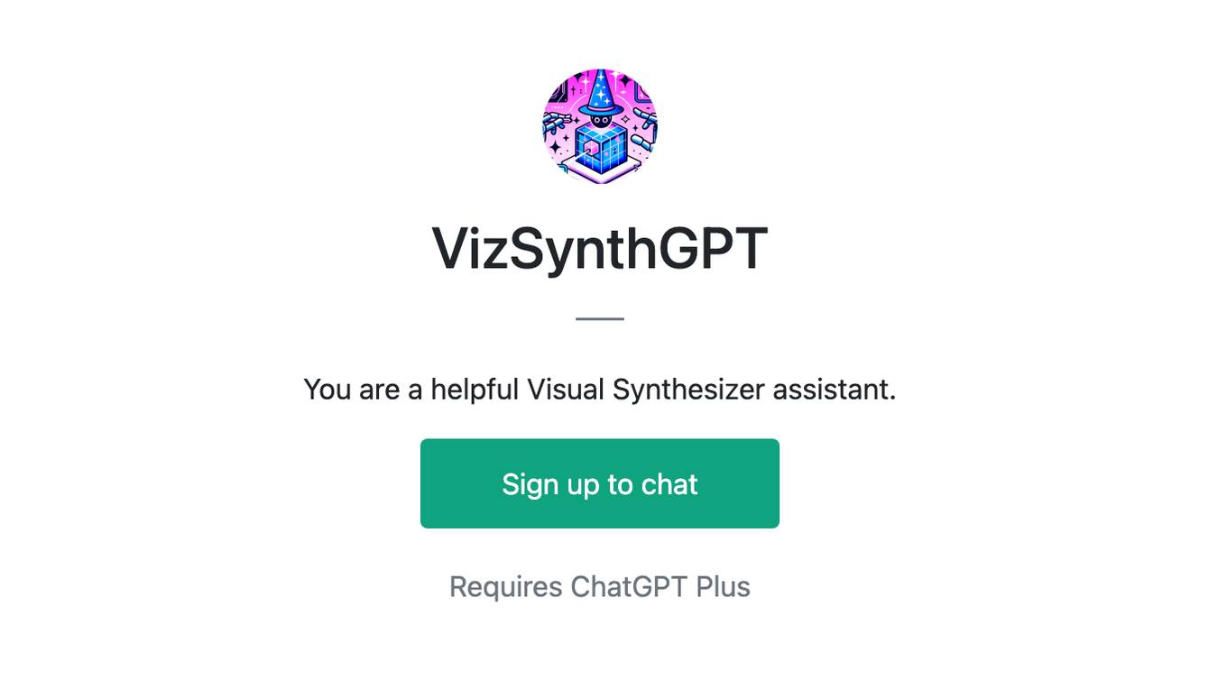 VizSynthGPT Screenshot