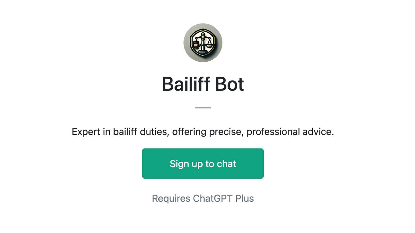 Bailiff Bot Screenshot