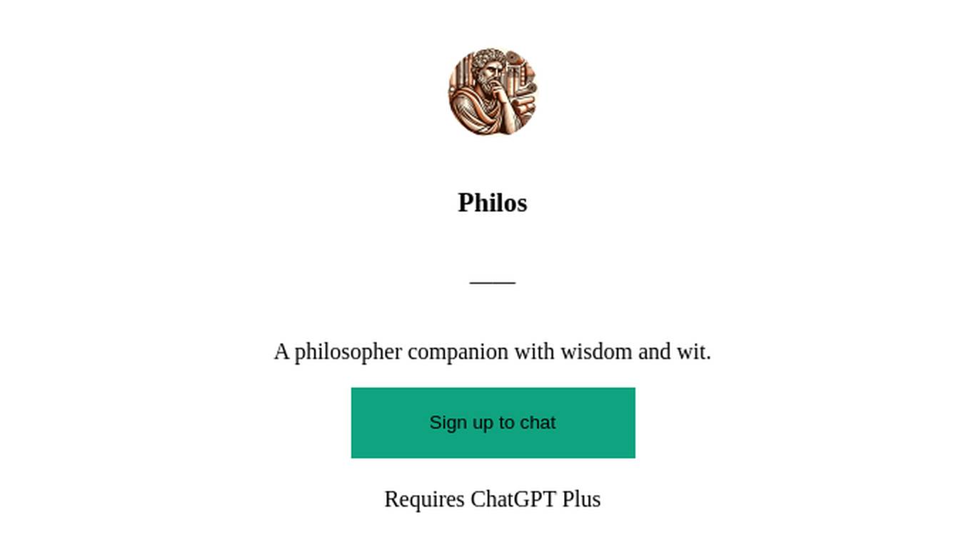 Philos Screenshot