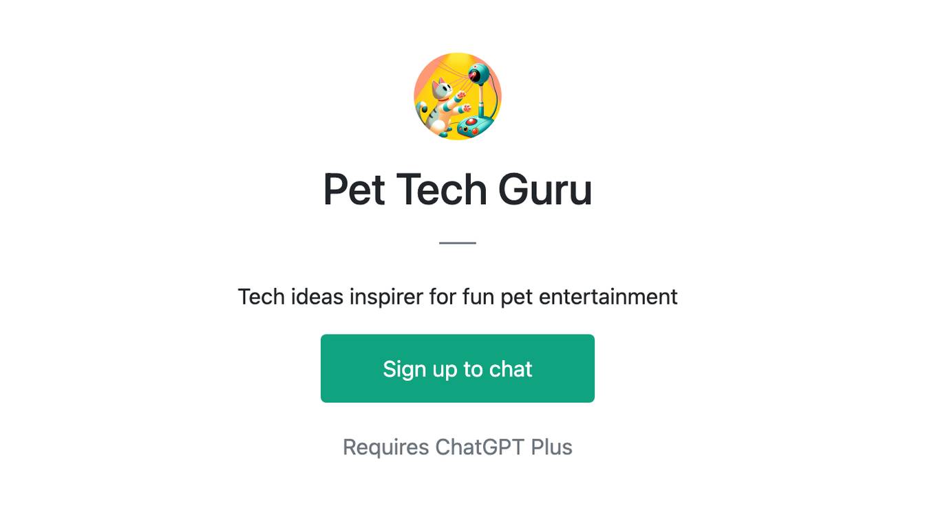 Pet Tech Guru Screenshot