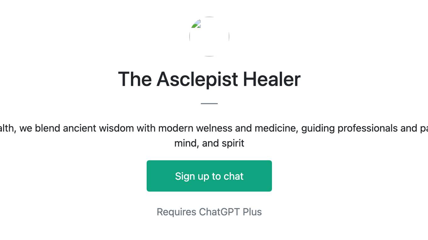 The Asclepist Healer Screenshot