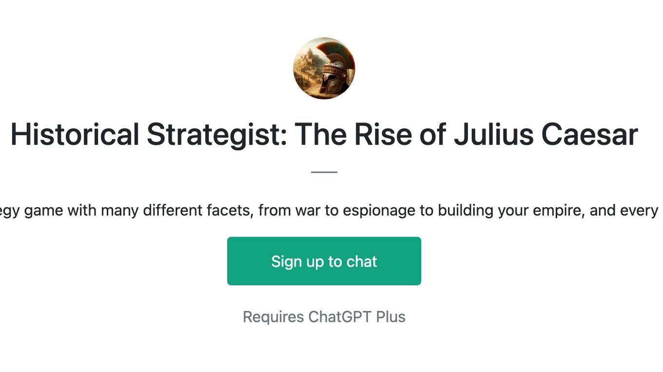 Historical Strategist: The Rise of Julius Caesar Screenshot