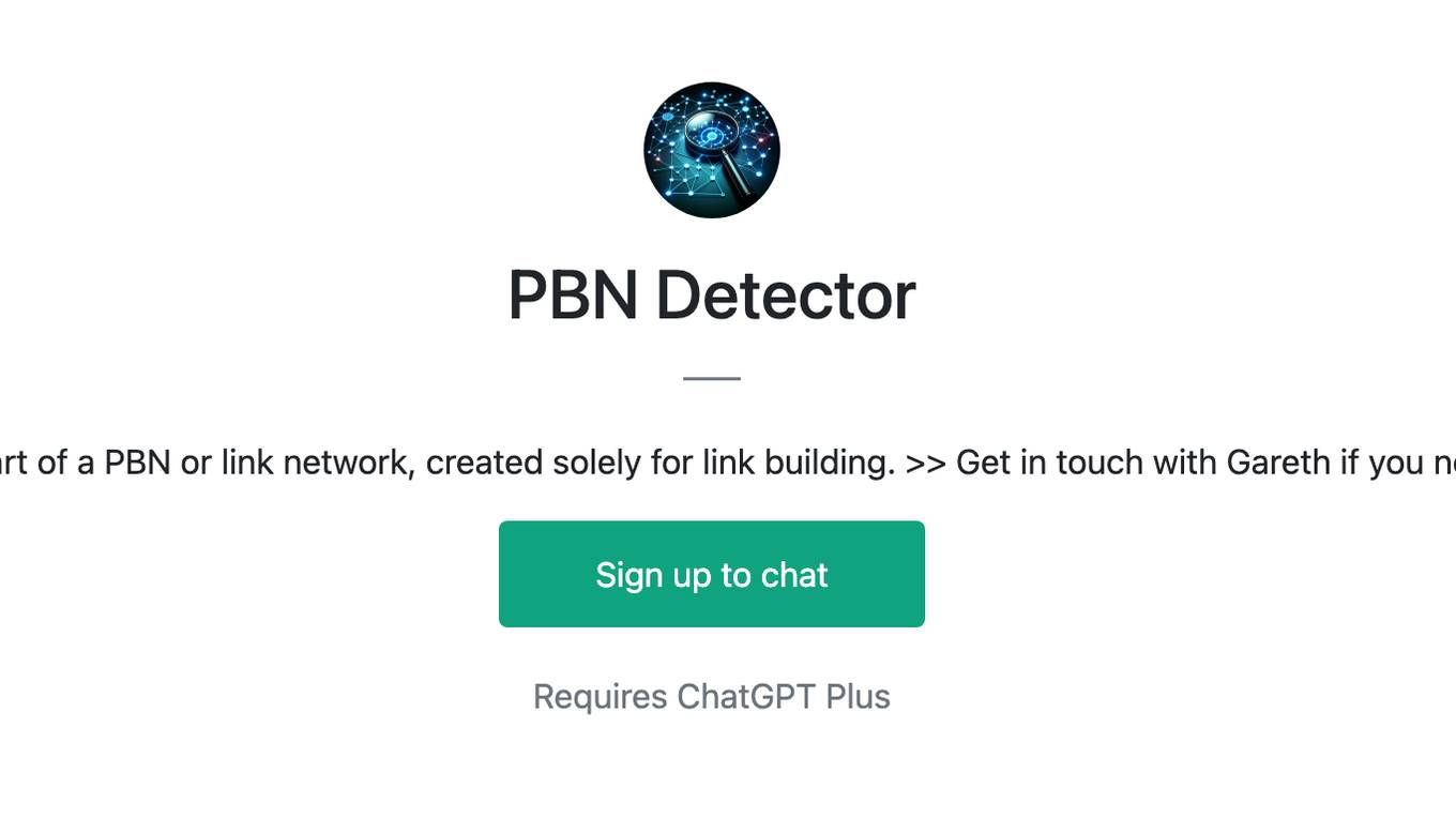 PBN Detector Screenshot