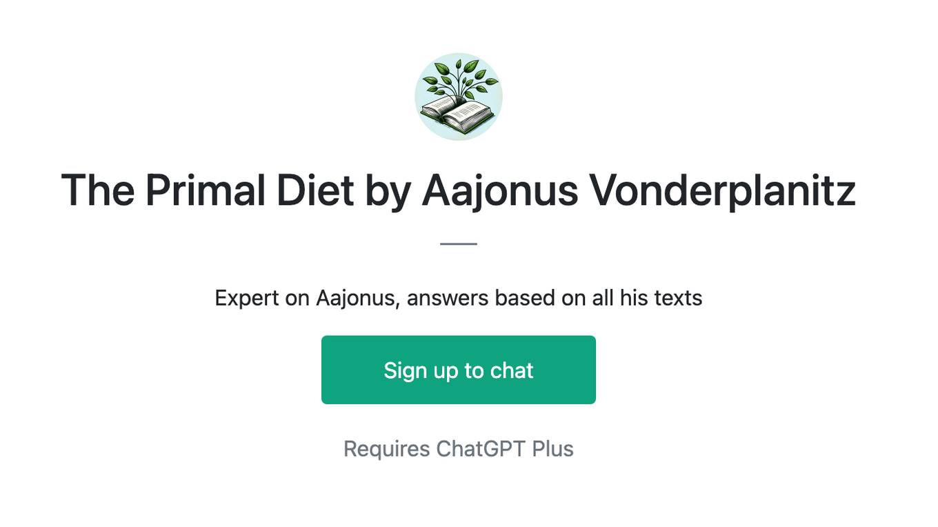 The Primal Diet by Aajonus Vonderplanitz Screenshot