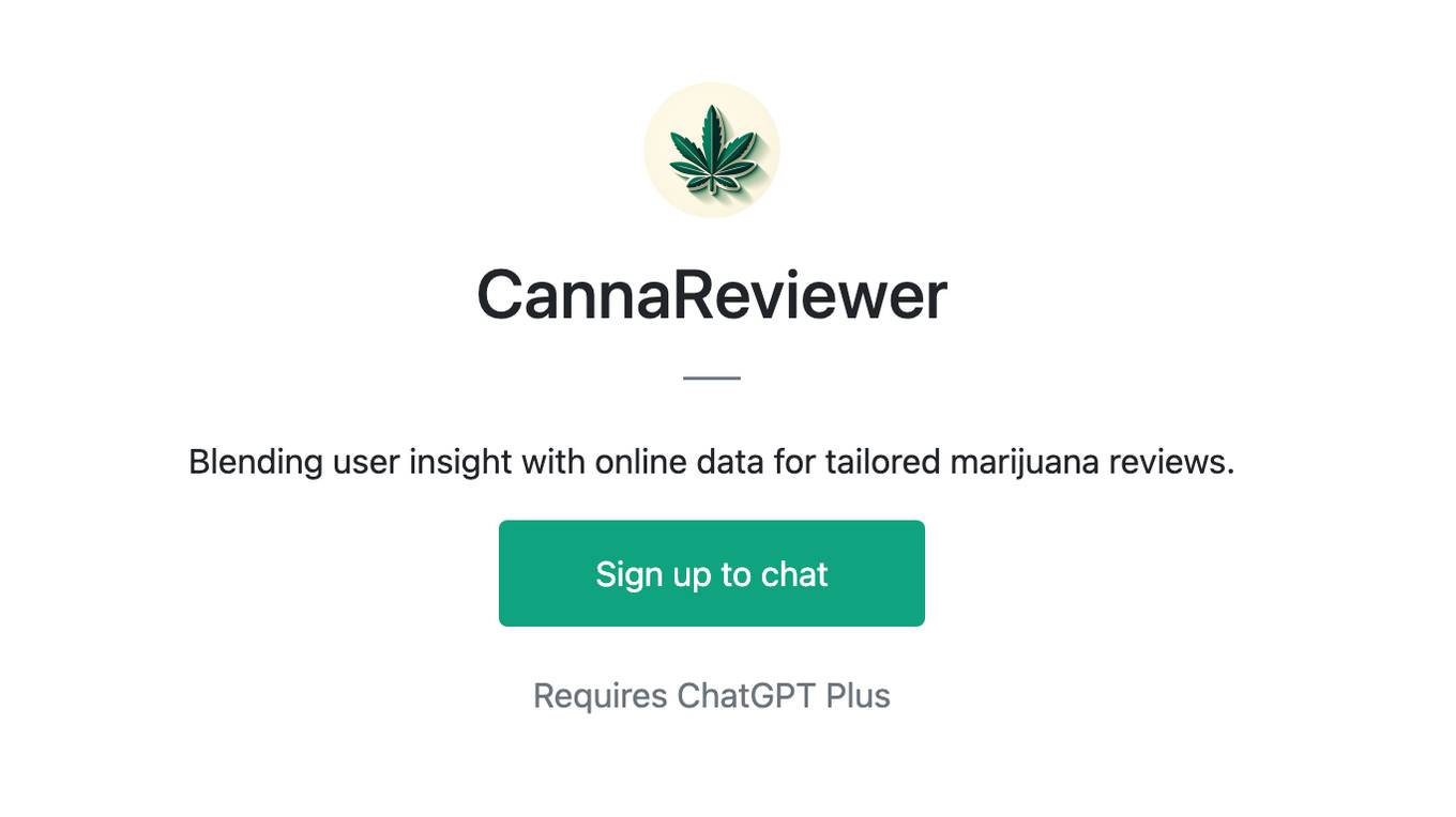 CannaReviewer Screenshot