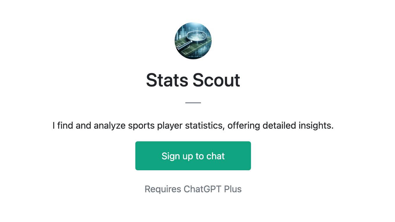 Stats Scout Screenshot