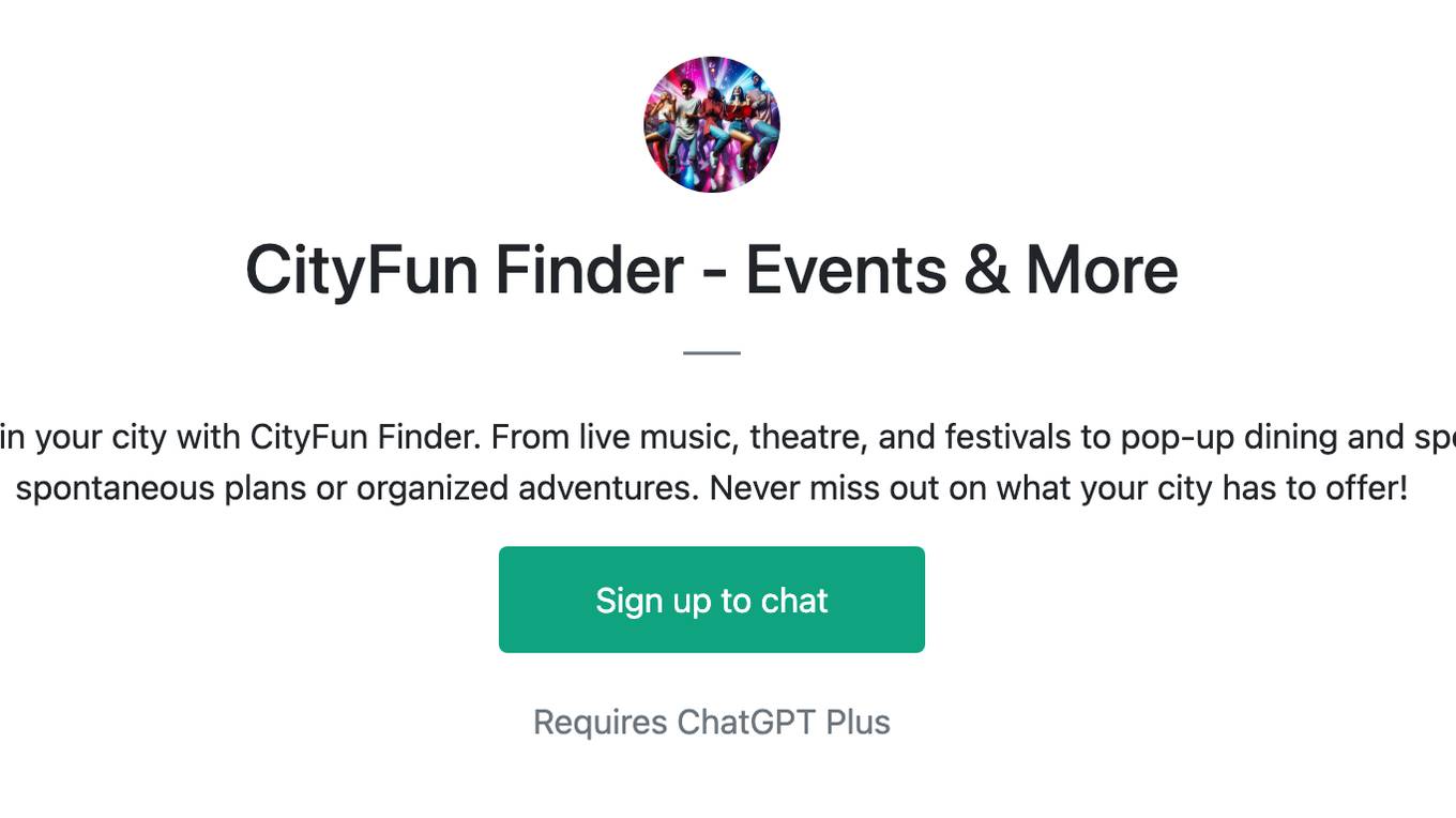 CityFun Finder - Events & More Screenshot