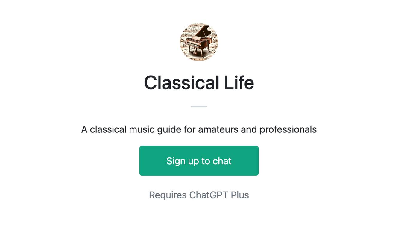 Classical Life Screenshot