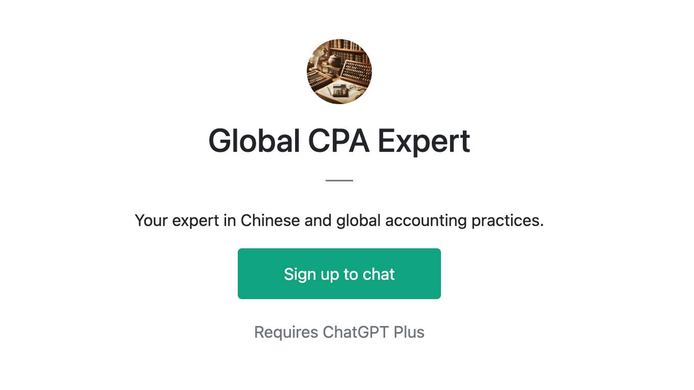 Global CPA Expert Screenshot