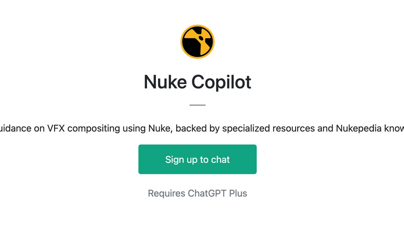 Nuke Copilot Screenshot