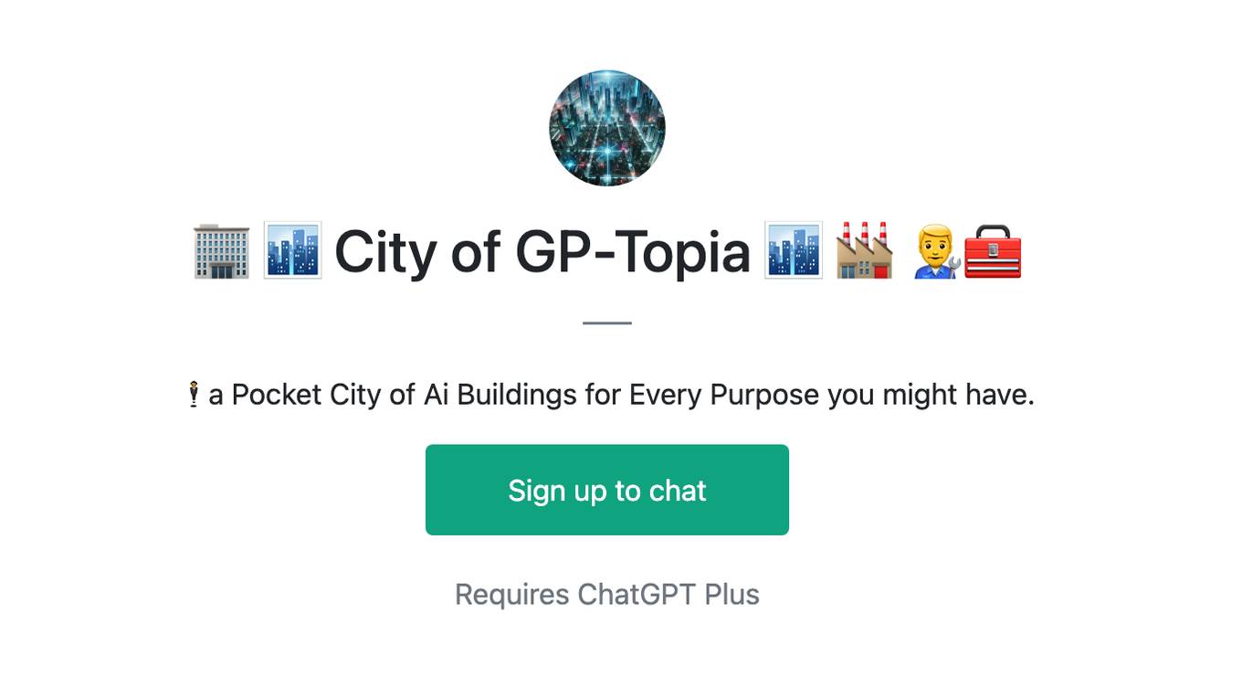 🏢 🏙 City of GP-Topia 🏙 🏭 👨‍🔧🧰 Screenshot