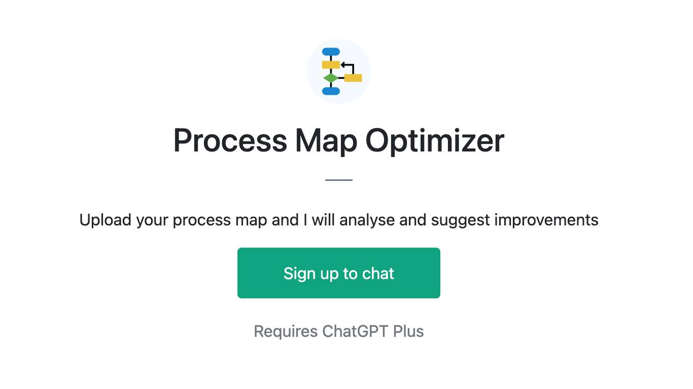 Process Map Optimizer Screenshot