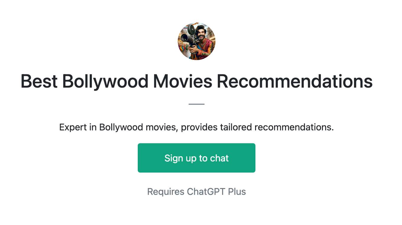 Best Bollywood Movies Recommendations Screenshot