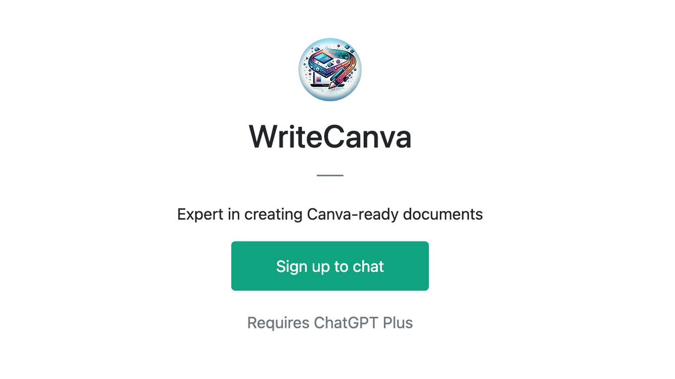 WriteCanva Screenshot