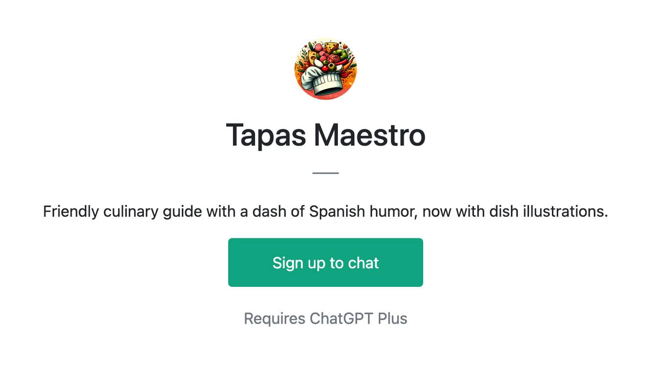 Tapas Maestro Screenshot