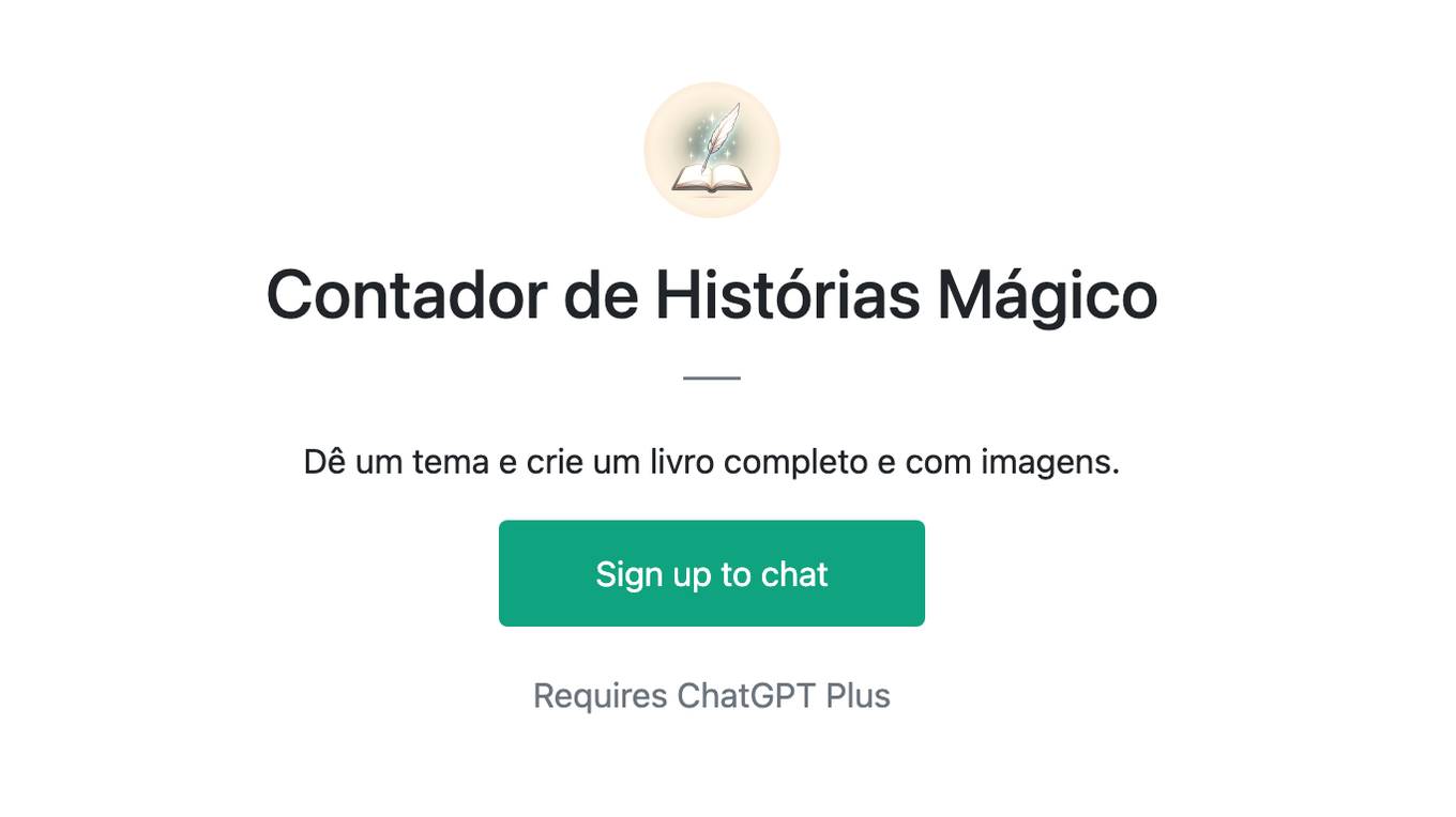 Contador de Histórias Mágico Screenshot