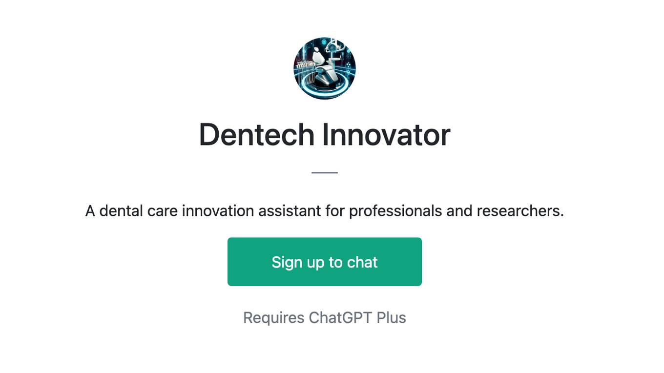 Dentech Innovator Screenshot