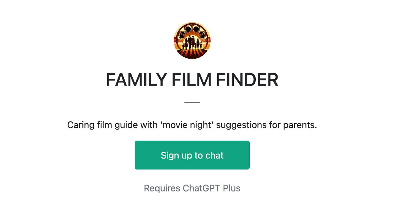 FAMILY FILM FINDER Screenshot