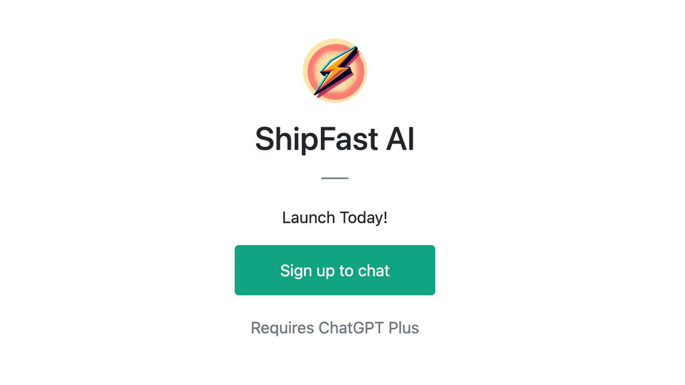 ShipFast AI Screenshot