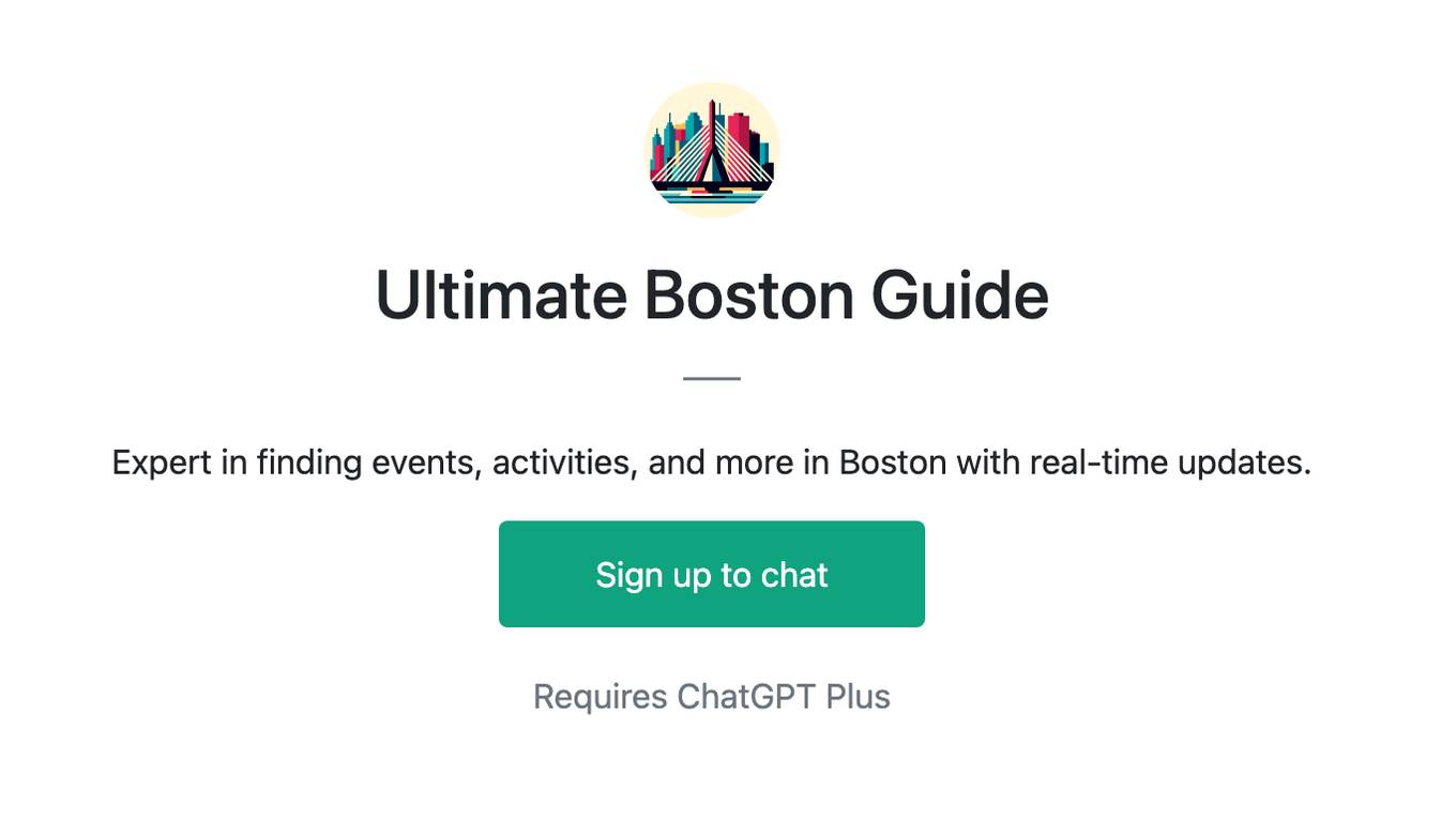 Ultimate Boston Guide Screenshot