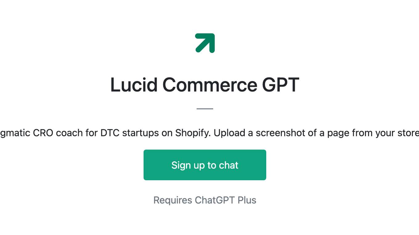 Lucid Commerce GPT Screenshot