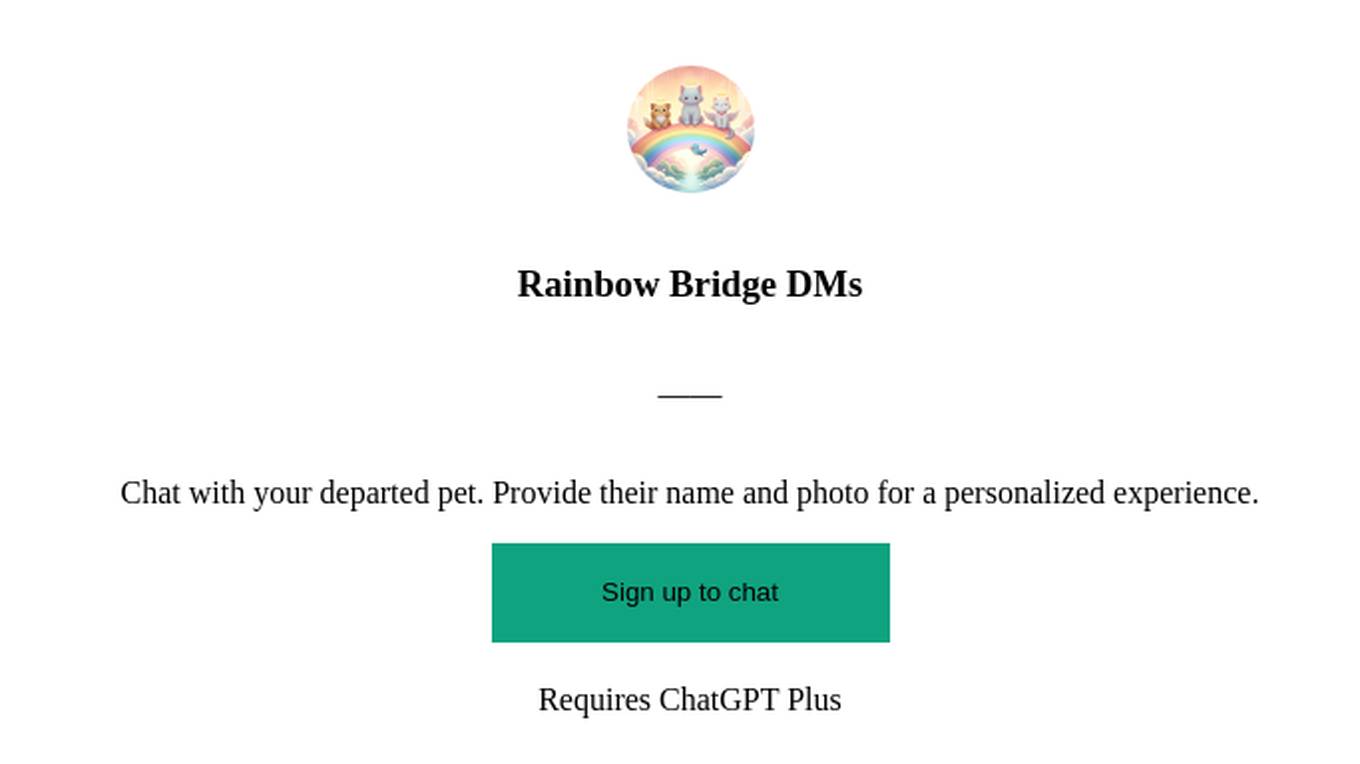 Rainbow Bridge DMs Screenshot