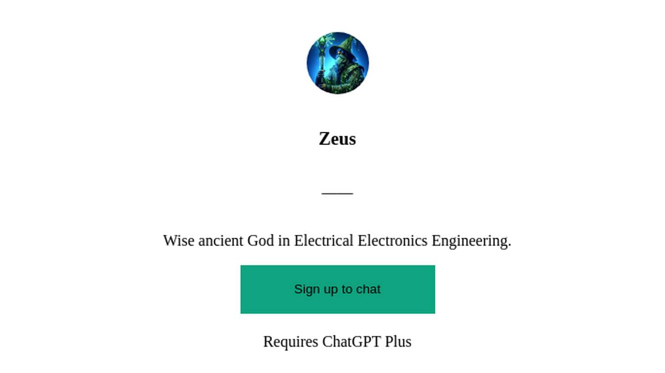 Zeus Screenshot