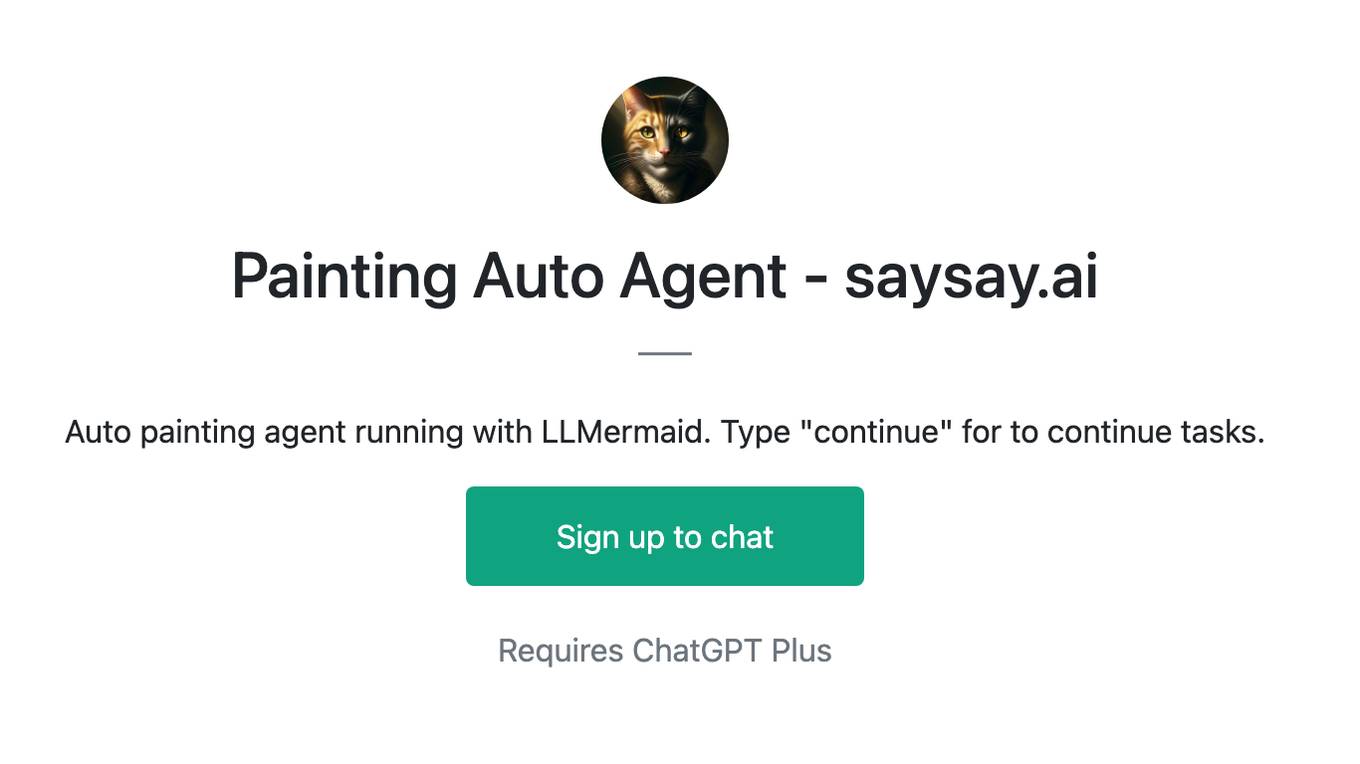 Painting Auto Agent - saysay.ai Screenshot