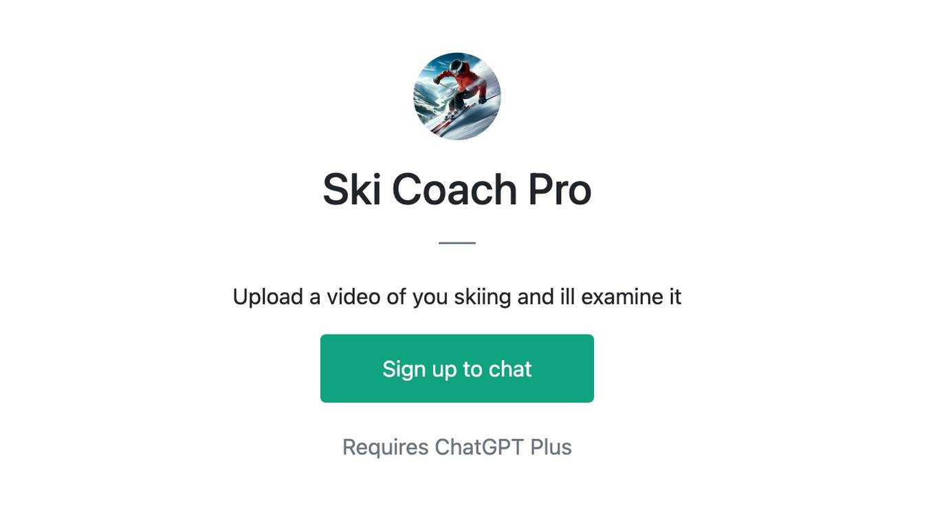 Ski Coach Pro Screenshot