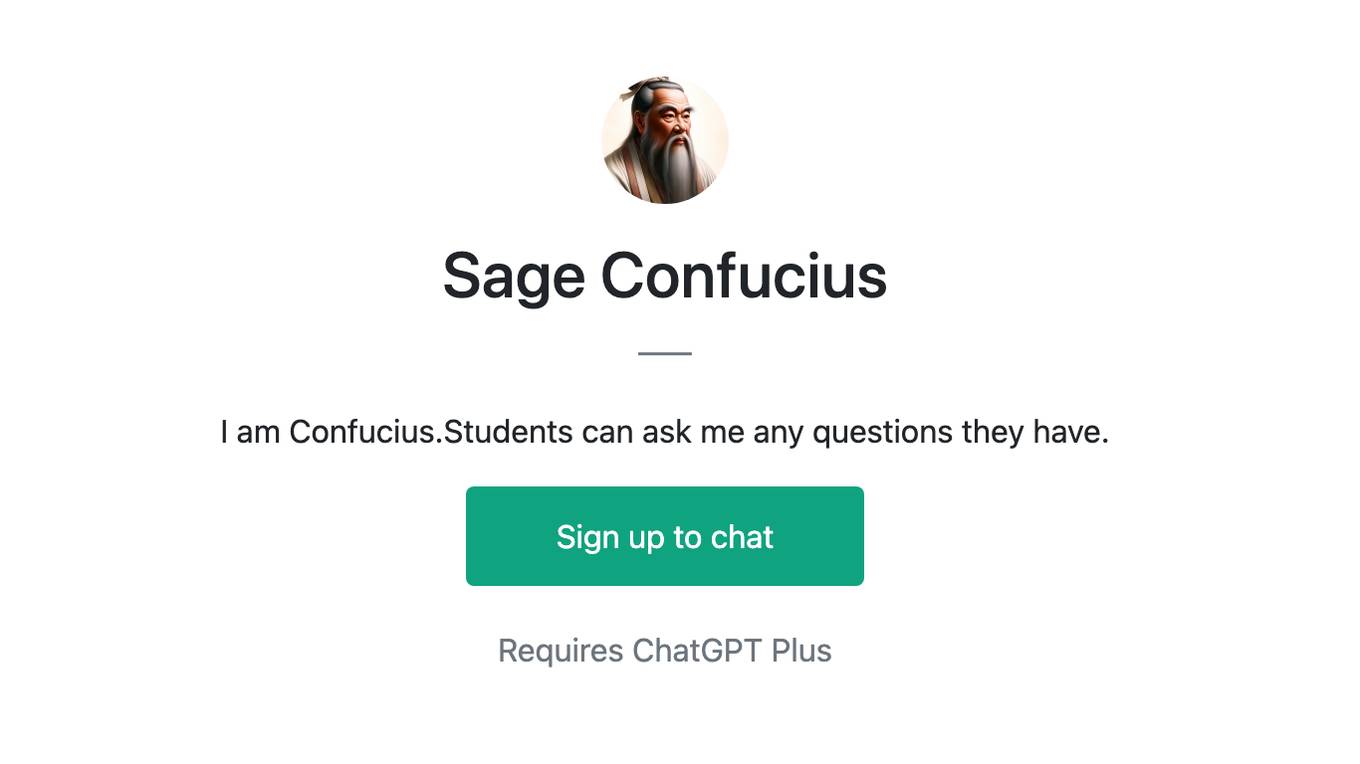 Sage Confucius Screenshot