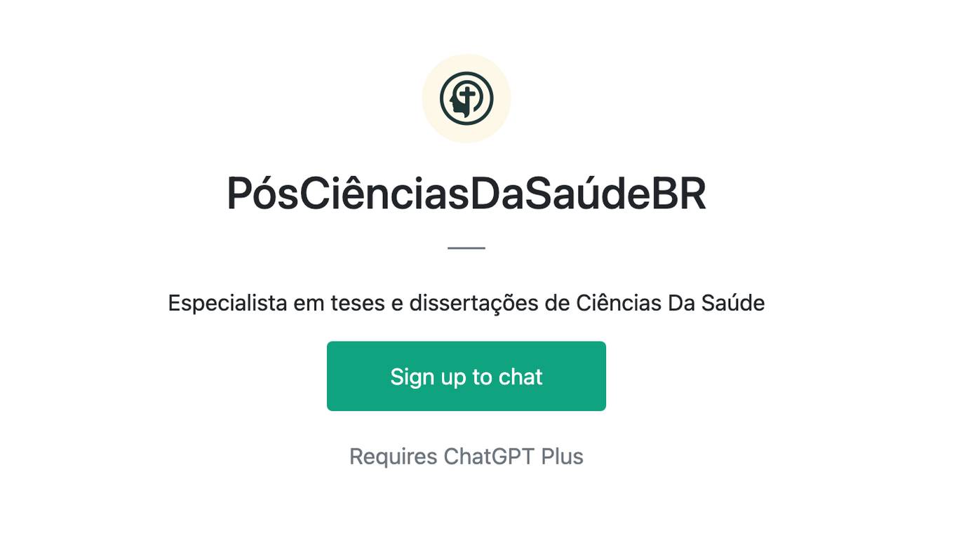 PósCiênciasDaSaúdeBR Screenshot