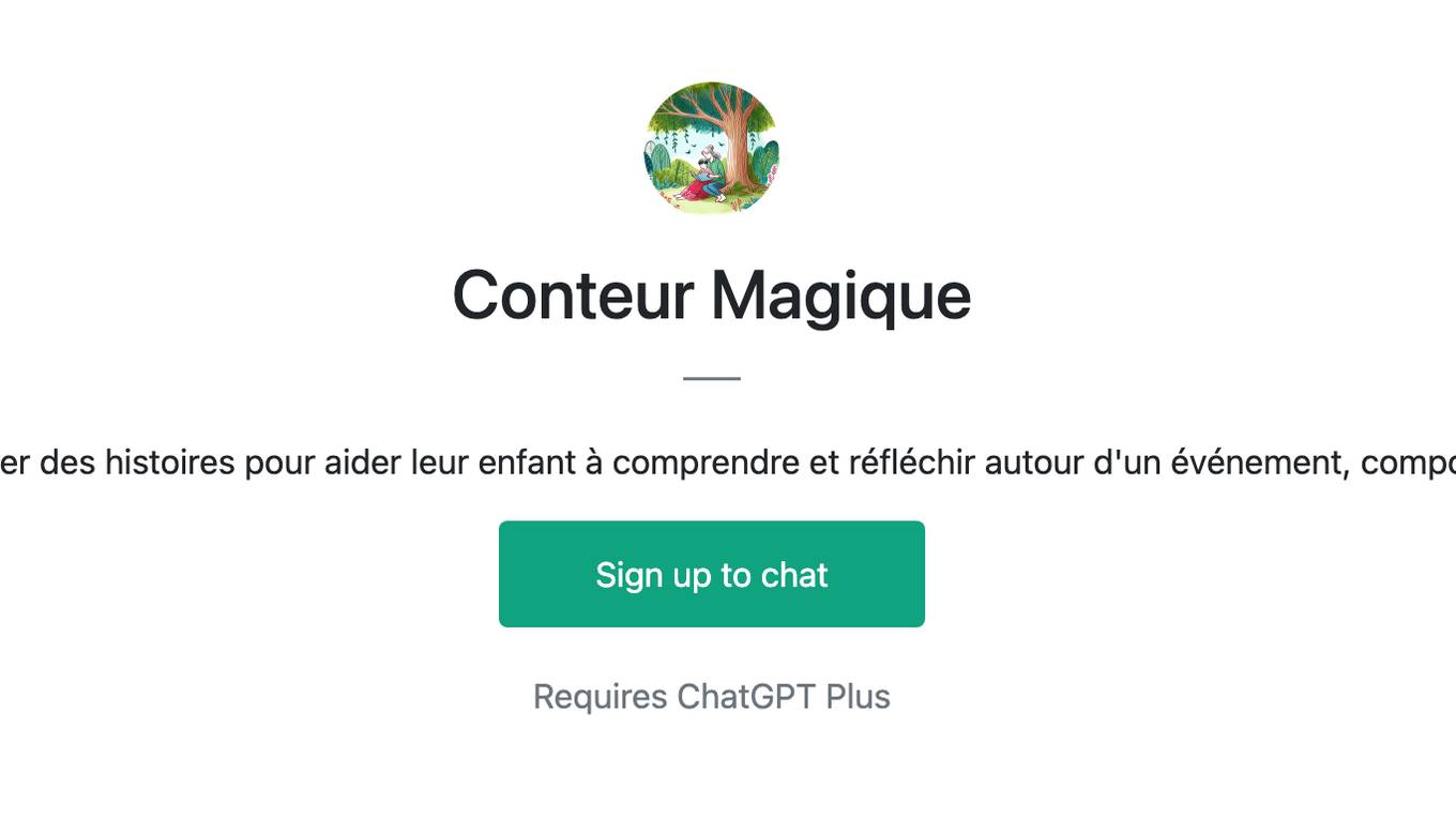 Conteur Magique Screenshot