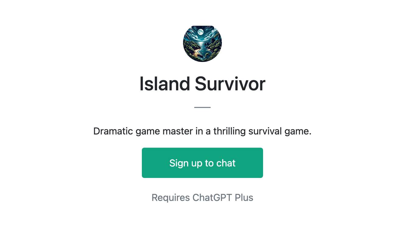 Island Survivor Screenshot